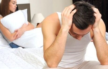Prostatitis bei einem Mann