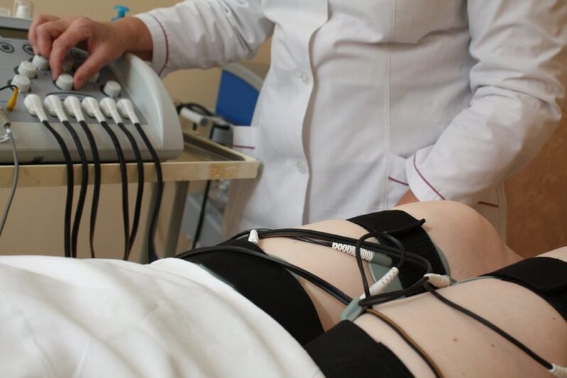 Elektromyostimulation als Methode zur Behandlung von Prostatitis.